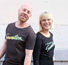 Christofer Johansson och Ida Arnesson.