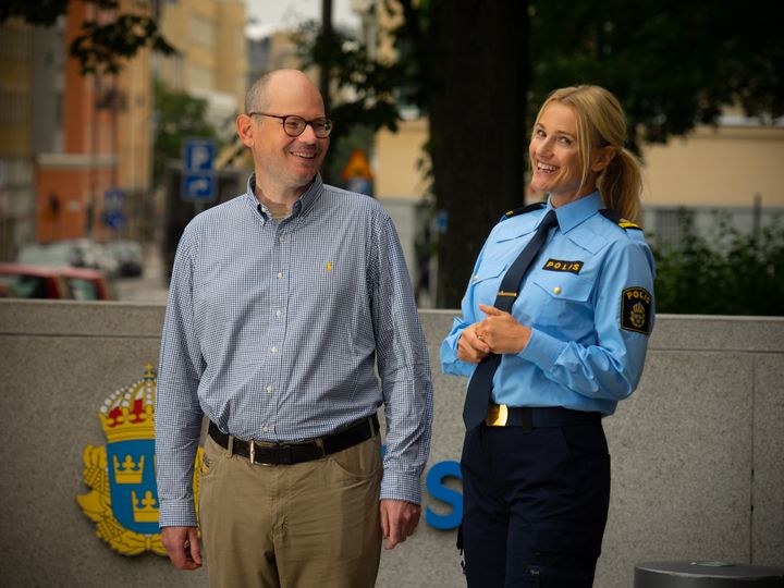 Magnus Green och Ulrika Bergström, foto: Per-Erik Lindbäck