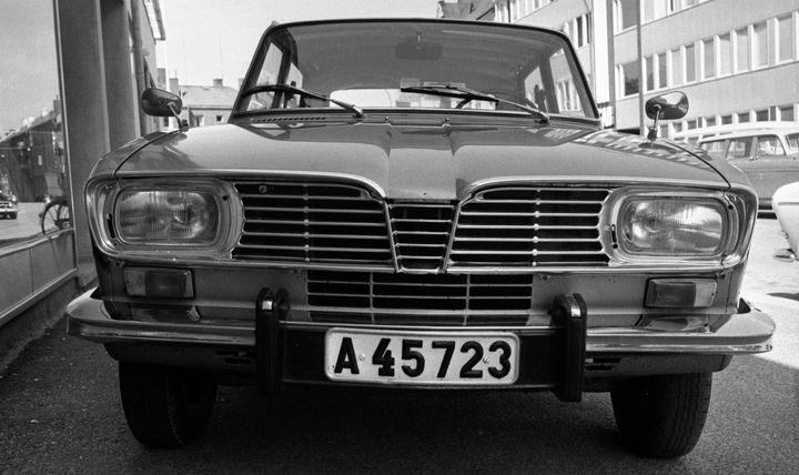 Ett av de fordon som fick nya registreringsskyltar för 50 år sedan. Bildkälla: Örebro läns museum / Örebro kurirens fotosamlingar.