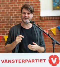 Richard Olsson, ordförande Vänsterpartiet Malmö
