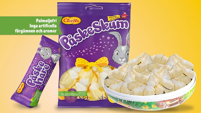 Cloetta Påskeskum nyhet