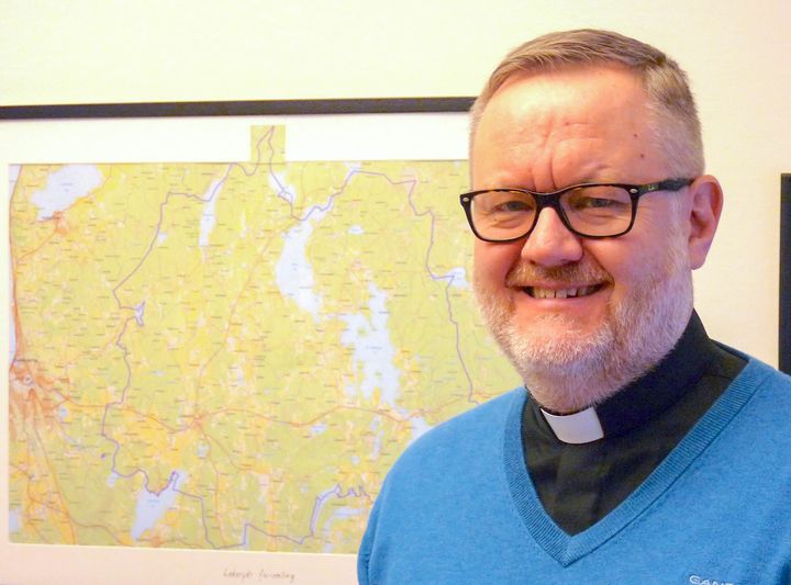 Ulf Svensson tas emot som kyrkoherde i Lekeryds församling den 13:e januari. Foto: Henrik Jonason