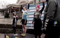 Prispall CX-SM Dam Elit: Ida Erngern (1), Åsa Erlandsson (2), Ida Johansson (3). Foto: Magnus Axbom