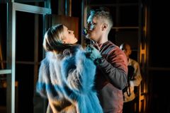 Ester Uddén och David Rangborg i "Kära Jelena". Foto: Sören Vilks