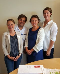 Gruppen som arbetar med alkoholpaus inför operation