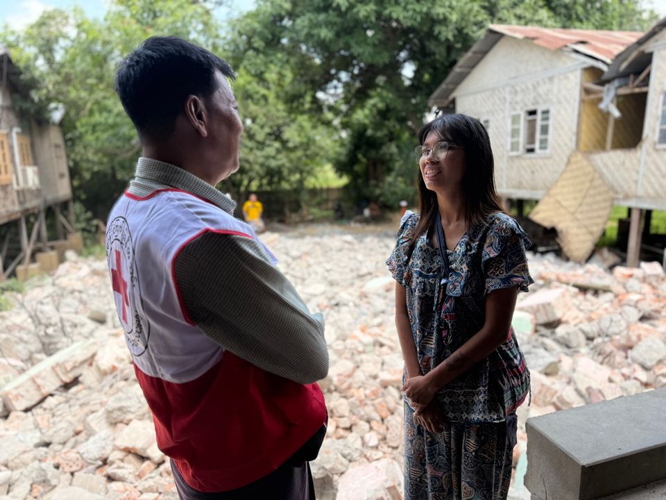 100 dagar efter jordbävningen i Myanmar