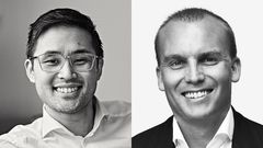 Bank Bergström, vd på Nordic Nest, och Axel Söderberg, vd på Nordiska Galleriet.