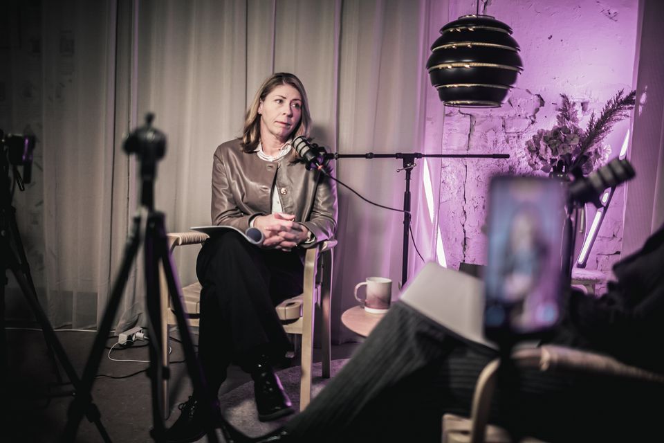 Elisabet Lann i podden Bli Klimakterieklok 