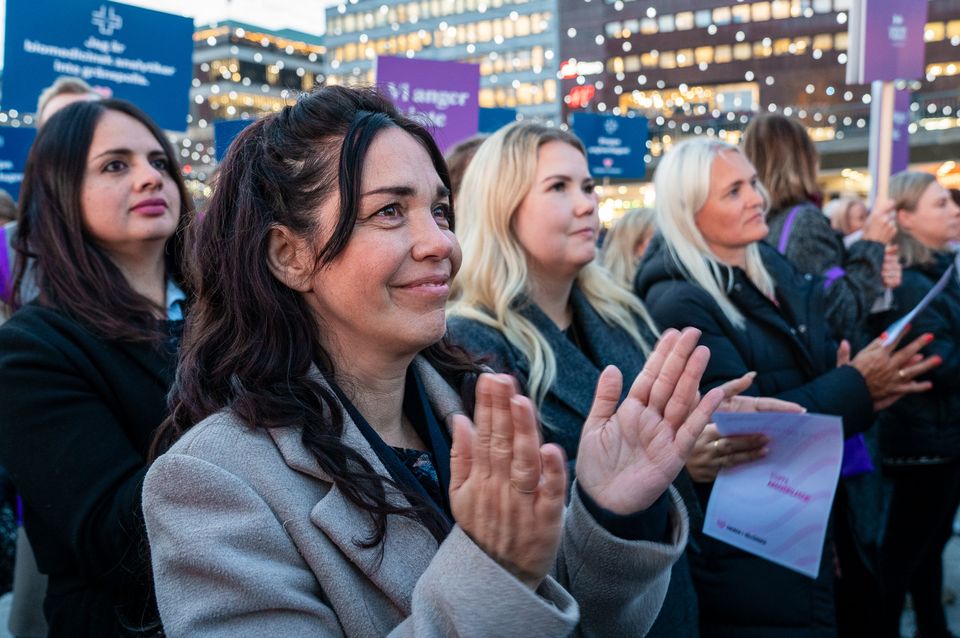 Nora Stensvik, Mariela Ferré Hofman, Frida Jakobsson och Emma Bernhult