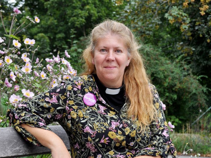 Marie Ivarsson, ny kyrkoherde i Oskarshamns församling. Foto: Catarina Olsson