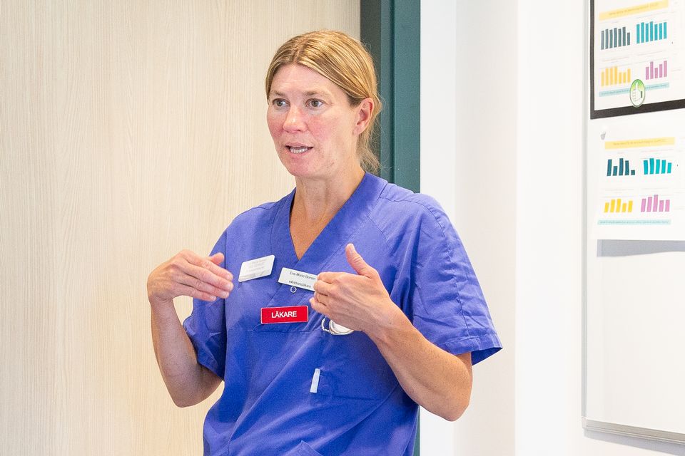 Eva-Marie Boman, verksamhetschef hud, infektion, vårdhotell, ögon