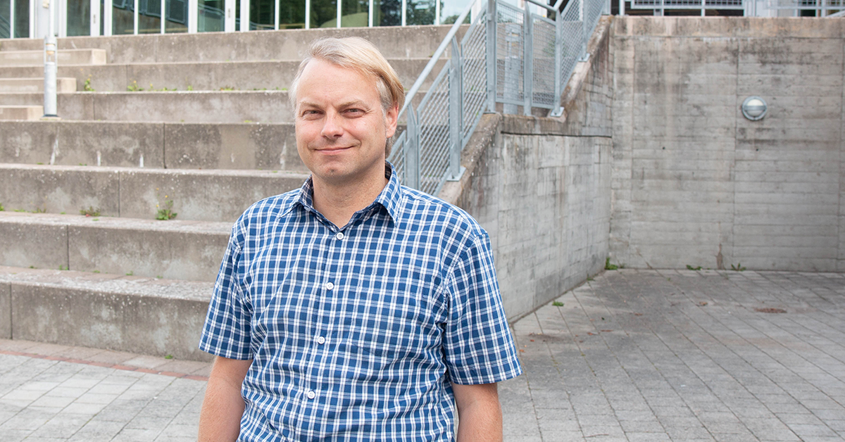 Joakim Pagels, docent i aerosolteknologi, Lunds tekniska högskola. Foto: Robert Olsson