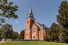 Örnsköldsviks kyrka återinvigs efter att den varit stängd för renovering i ett och ett halvt år. Foto: Charlotte Nordin