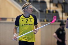 Kim Nilsson i landslaget. Foto: Per Wiklund