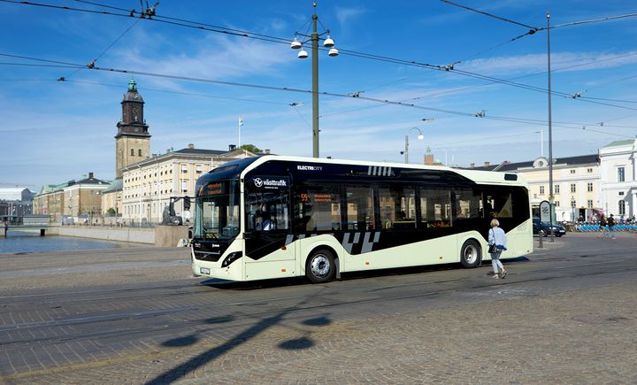 Elbussen på linje 55 har under våren använts som mobil mätstation för partiklar i Göteborgsluften