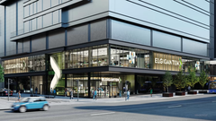 Flaggskeppsvaruhuset i korsningen mellan Regeringsgatan och Hamngatan