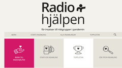 Starta din egen insamling på https://insamling.radiohjalpen.se/