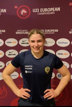 Tindra Sjöberg, bronsmedaljör, 72 kg i U23-EM, Bukarest
