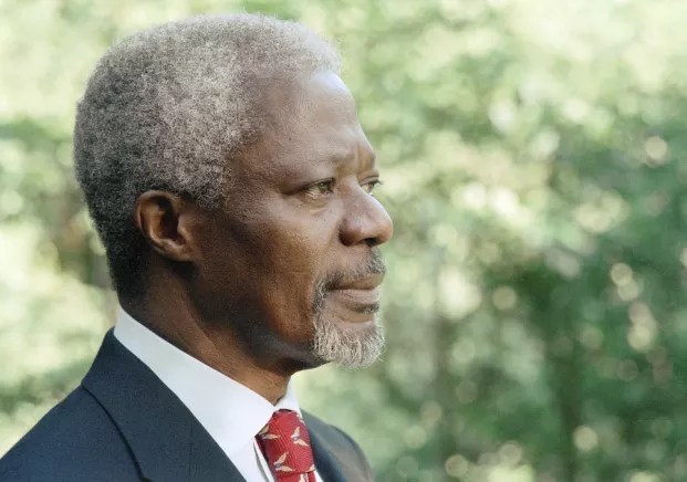Kofi Annan var FN:s generalsekreterare från 1997 till 2006. Foto: UN/Evan Schneider