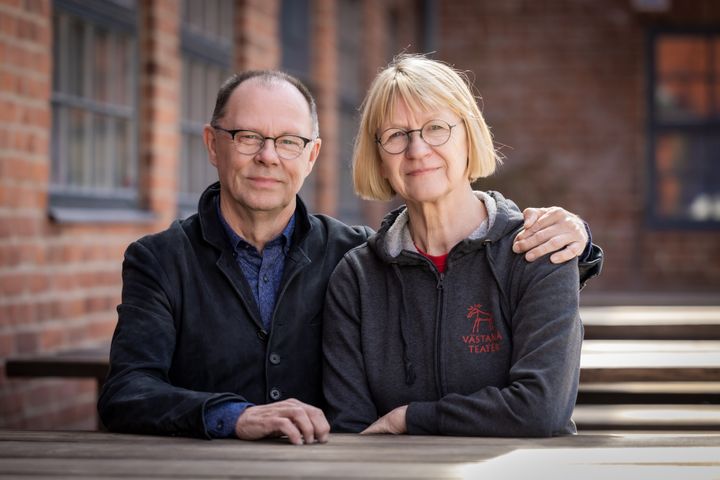 Leif Stinnerbom och Inger Hallström Stinnerbom. Foto: Håkan Larsson.