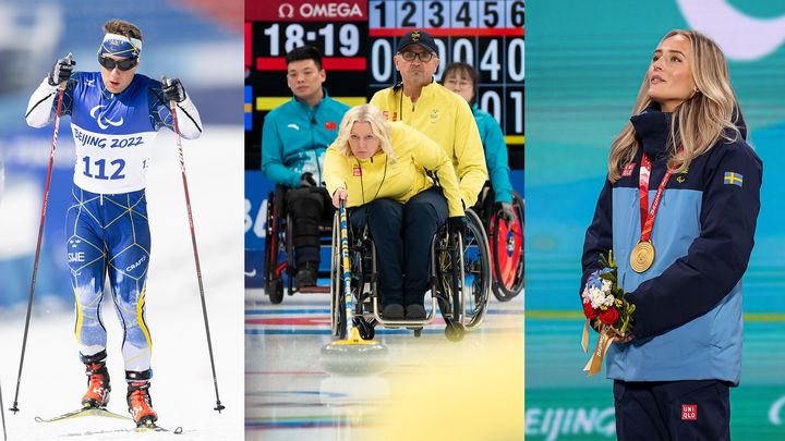 Zebastian Modin, landslaget i rullstolscurling och Ebba Årsjö kan få möjlighet att tävla i Paralympics i Sverige 2030.