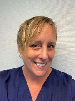 Anne Karlsson, tandsköterska och ordförande Unionens branschdelegation Tandvård