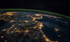 Stillbild från Space Station Earth som har urpremiär under invigningen av Stockholms Kulturfestival. Foto: ESA