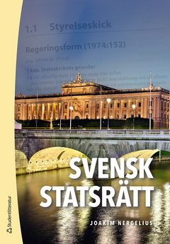 Omslagsbild till boken "Svensk statsrätt".