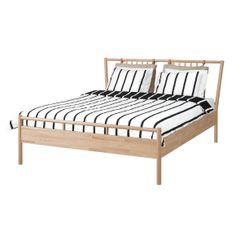 BJÖRKSNÄS sängstomme björk, inklusive mittbalk 3295:- 160 cm.