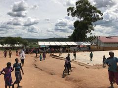 Flyktingläger i Uganda. Foto: Sida