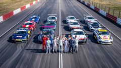Förarna i Porsche Sprint Challenge Scandinavia 2023. Foto: Armin Hadzic