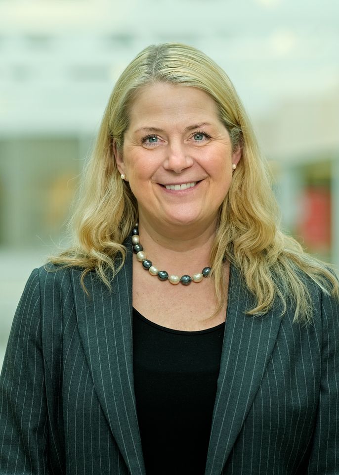 Susanne Georgsson, professor i omvårdnad, rektor vid Röda Korsets Högskola 