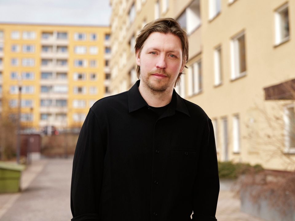 Victor Thomsen, press- och opinionschef Hyresgästföreningen. Foto: Gabriel Liljavall