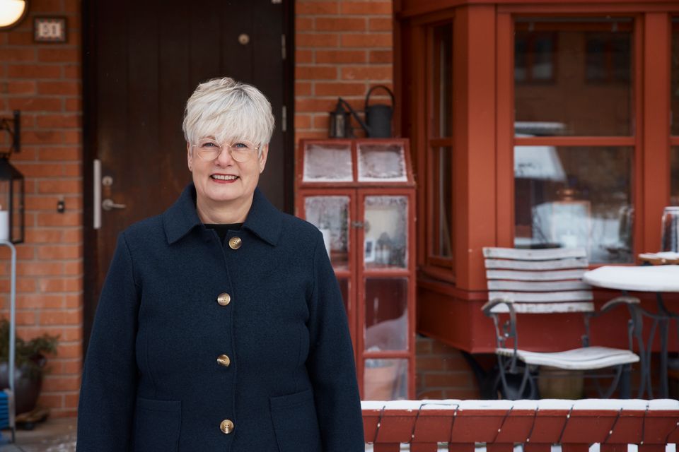 Marie Linder, förbundsordförande Hyresgästföreningen.