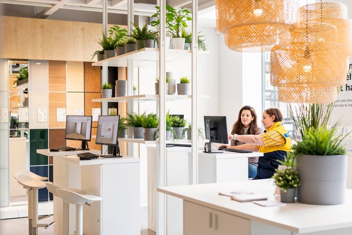 Planen är att IKEA öppnar sin planeringsstudio i Luleå i slutet av mars 2023.