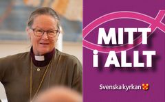 Biskop Åsa Nyström är gäst i podcasten Mitt i allt.