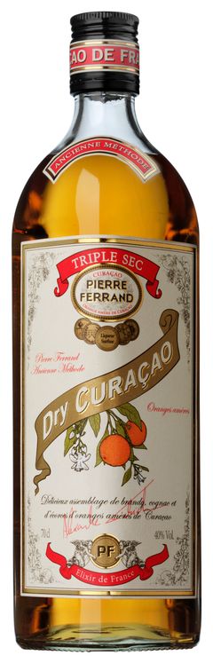 Stilsäkert på avecvagnen och i glaset med Ferrand Dry Curaçao