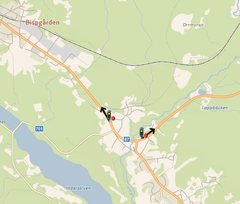 Placeringar väg 87 Fors- östra Bispgården