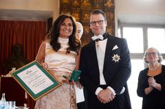 Gunilla von Platen får Näringslivsmedalj. Foto: Vilhelm Storstad