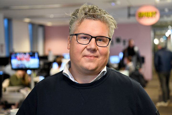 Patric Hamsch lämnar Sportbladet av familjeskäl och flyttar hem till Karlstad. Foto: Björn Lindahl