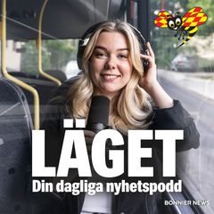 Omslaget till nyhetspodden "Läget". Foto: Anna-Karin Nilsson