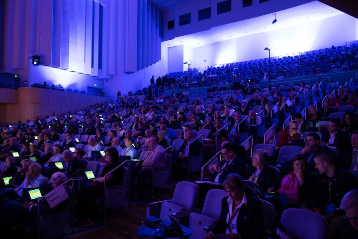 Riksidrottsmötet 2019 i Jönköping. I år 2021 blir mötet digitalt. Foto: Bildbyrån