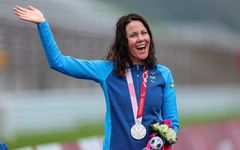 Anna Beck tog två silver på Paralympics. FOTO: Karl Nilsson/SPK