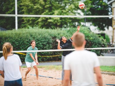 Volleybollspel Foto: Crelle