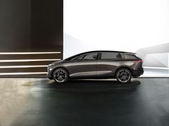 Visionära Audi urbansphere concept. Designad med fokus på maximal komfort.