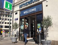 Med start 20 april välkomnar Marina Lindbom och hennes kollegor besökare till Göteborgs turistbyrå igen. Foto: Christina Bonnevier