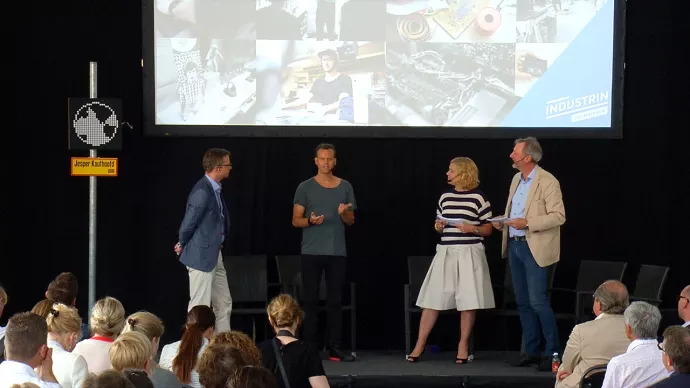 LenaLiisa Tengblad invigde Industriområdet med Mikael Damberg