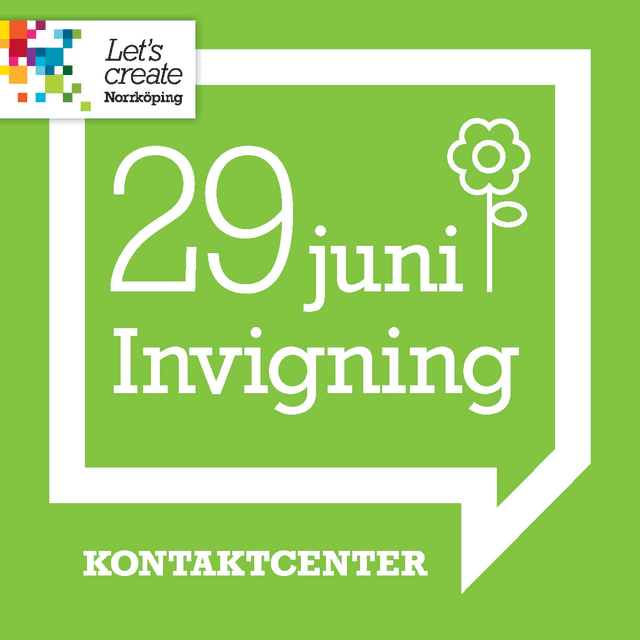 Pressinbjudan: Välkommen till invigningen av Kontaktcenter | Norrköpings  kommun