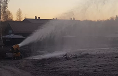 Nu går snökanonerna i Kungsberget!