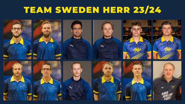 Spelarna till Team Sweden för säsongerna 2023 och 2024 är uttagna.